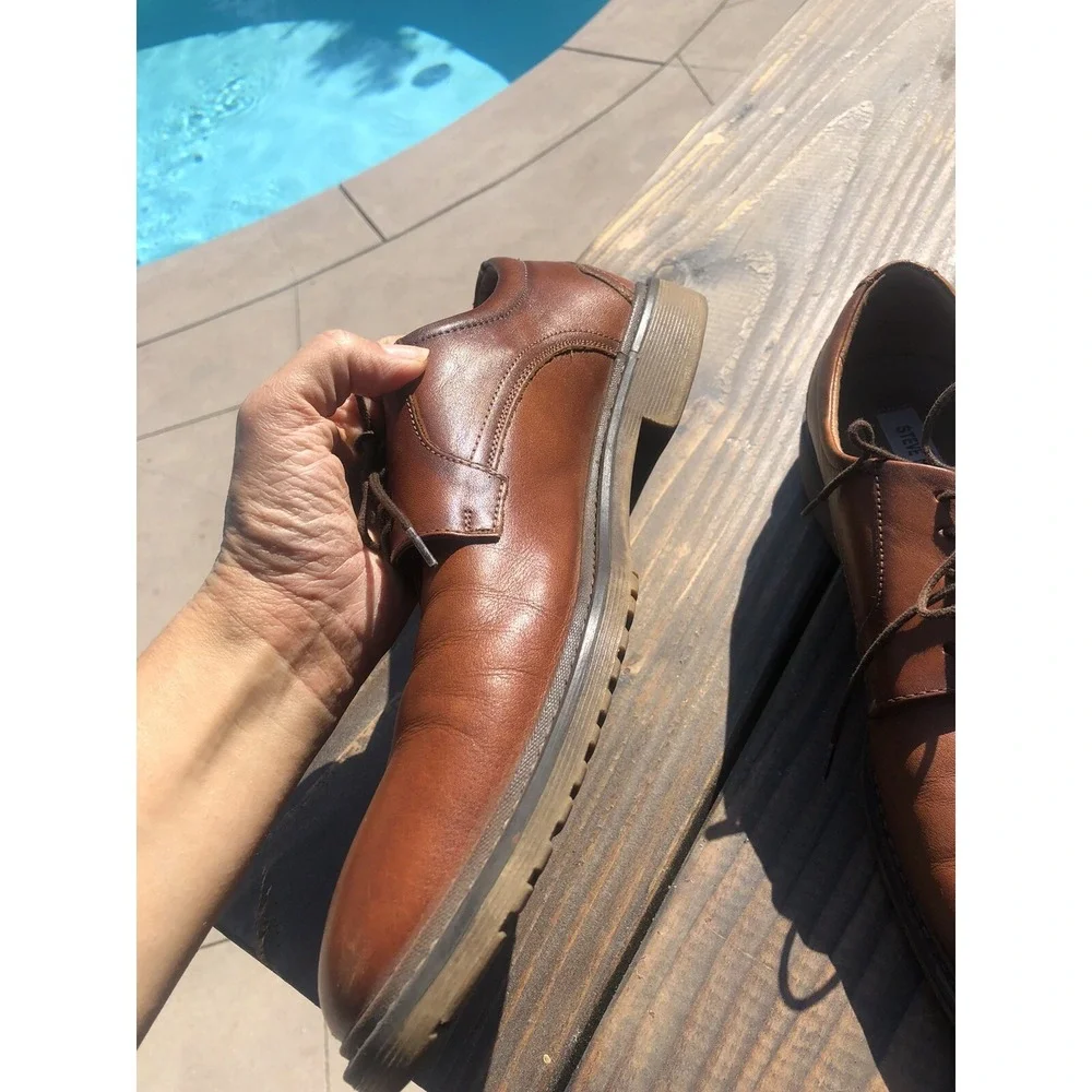 Steve Madden Mens Dimarko Brown Shoes *Size‎ 10